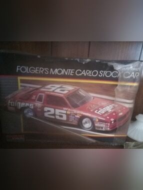 Folger's Monte Carlo Stock Car Model - Red #25